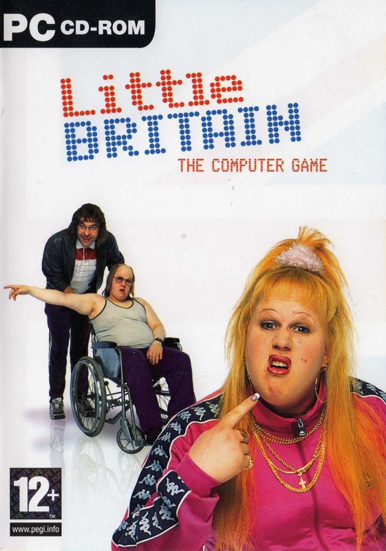 Little Britain box art for Playstation 2